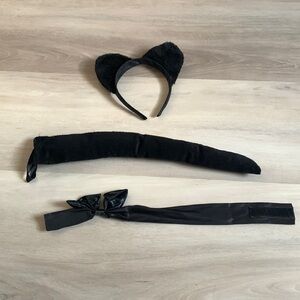 Black cat costume accessories